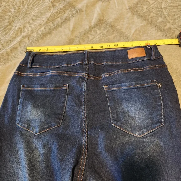 Dark Blue Tahari Women's Jeans - Picture 6 of 10